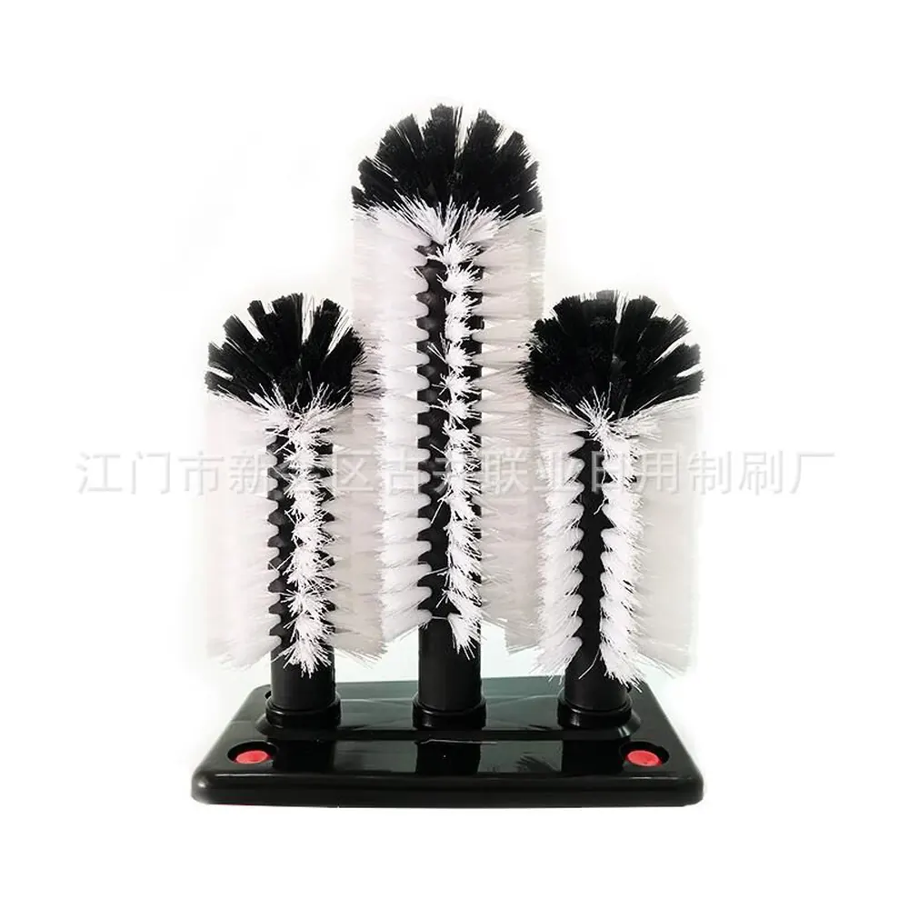 Detachable Three-Head Cup Cleaning Brush