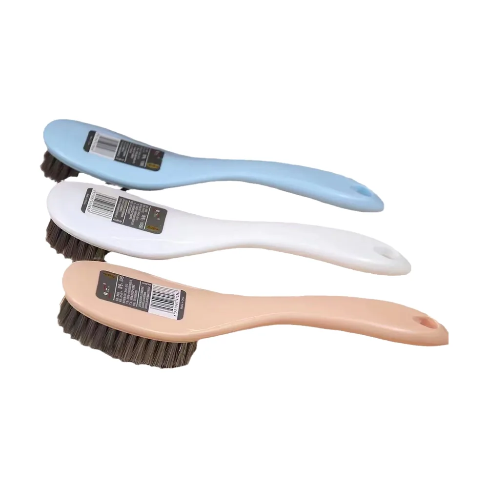 Long-Handle Hard-Bristle Cleaning Brush