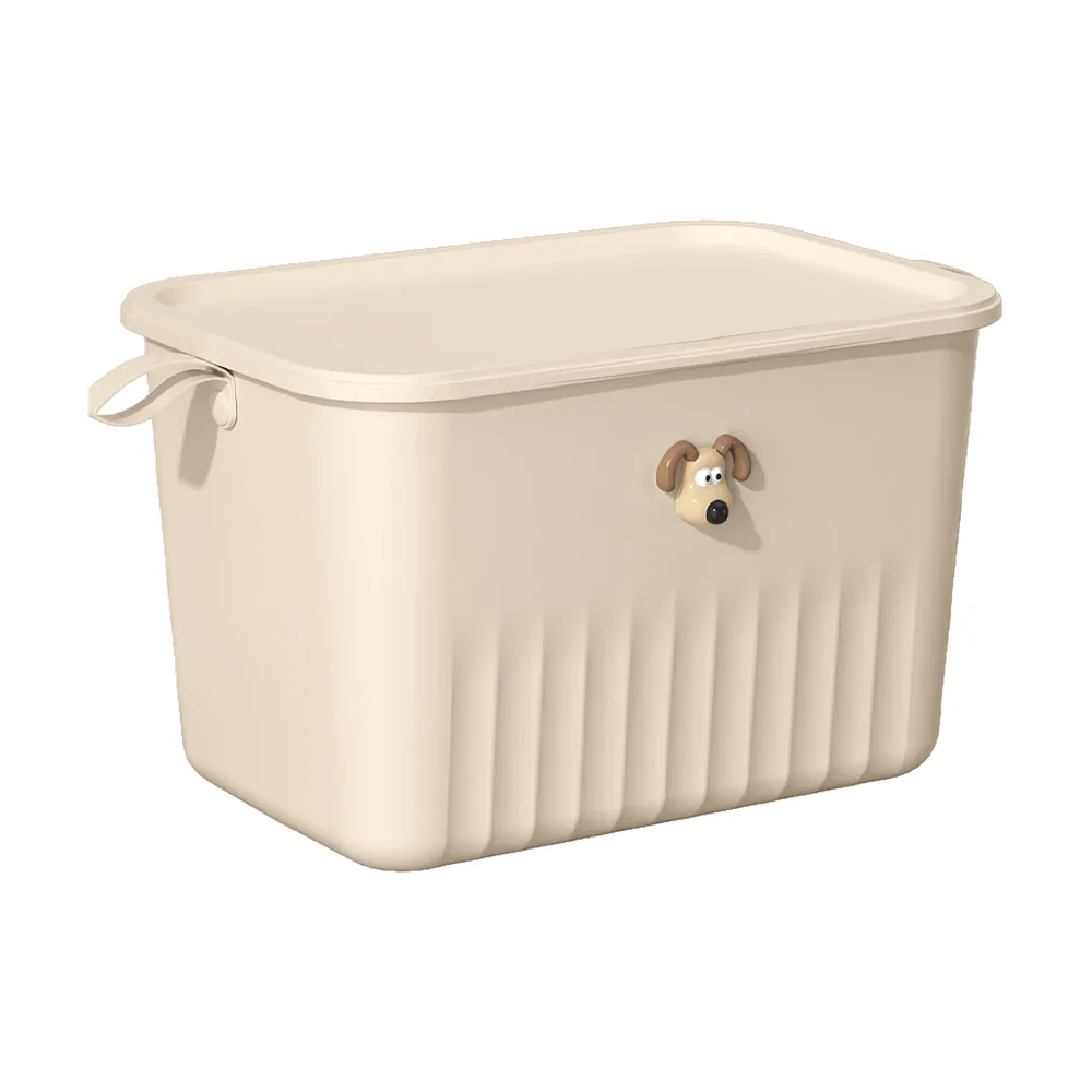 Lidded Plastic Storage Box
