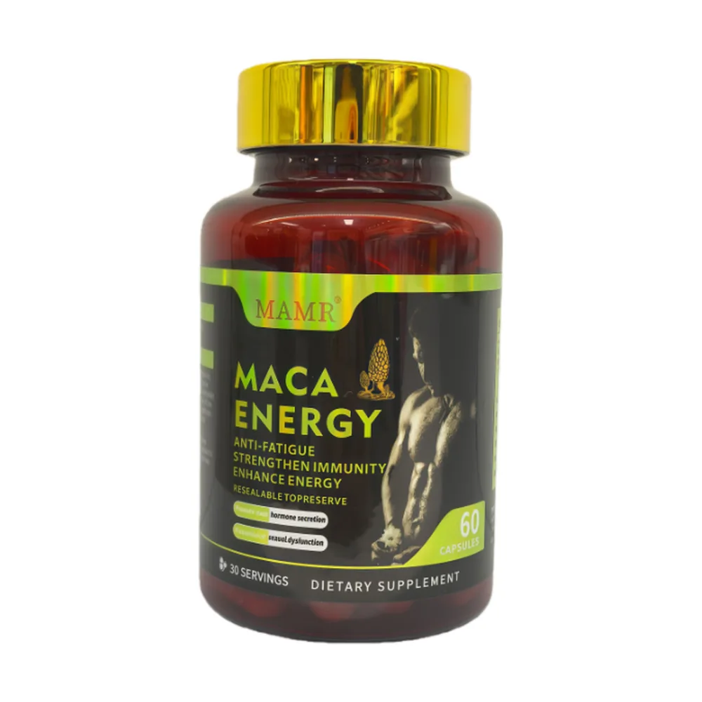 Maca Capsules, 60 Capsules per Bottle