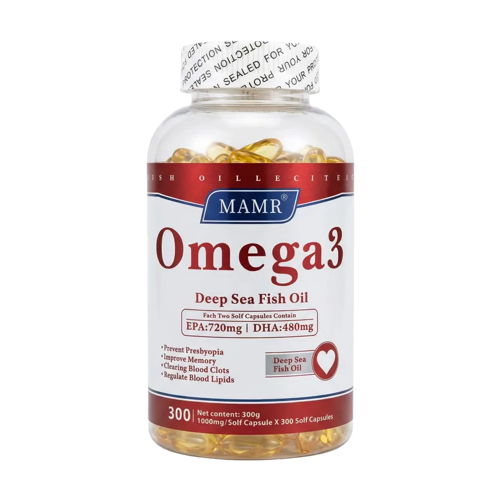 Deep Sea Fish Oil Omega-3 Softgels