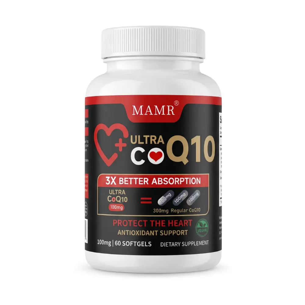 Coenzyme Q10 Capsules 60-Piece Bottle